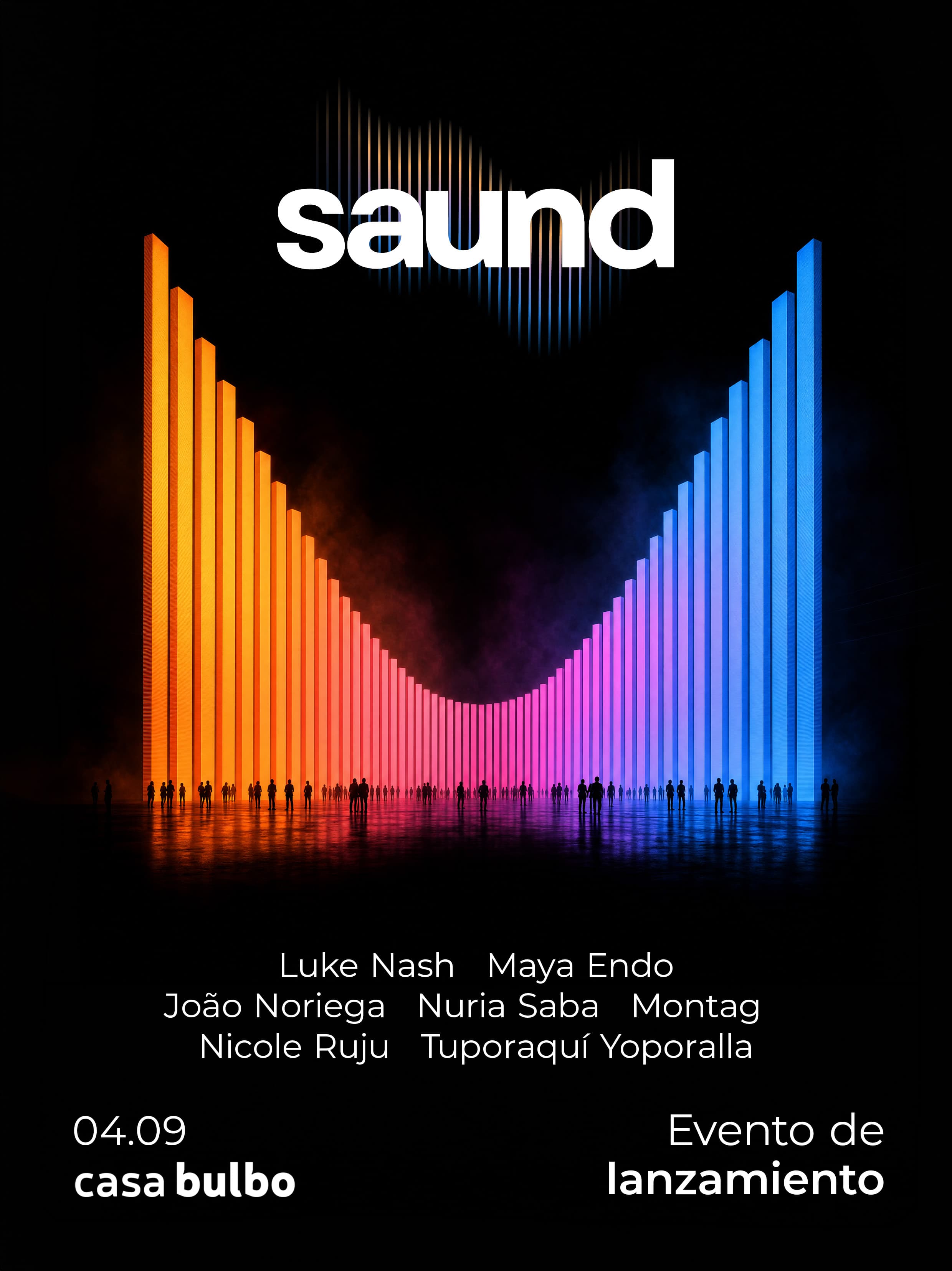Flyer de Evento de Lanzamiento